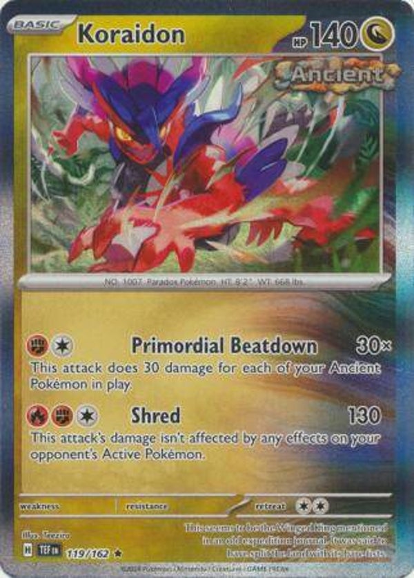 TEF 119/162 Koraidon