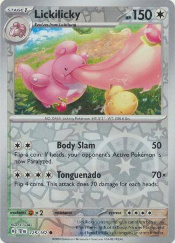 TEF 125/162 Lickilicky Reverse