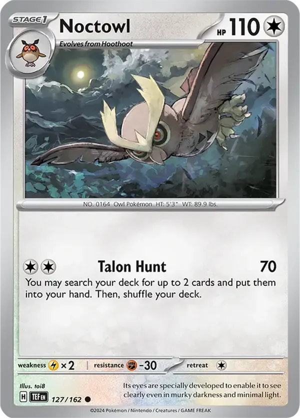 TEF 127/162 Noctowl