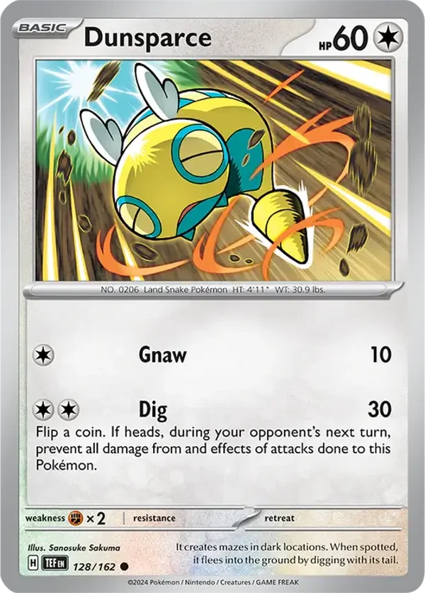 TEF 128/162 Dunsparce
