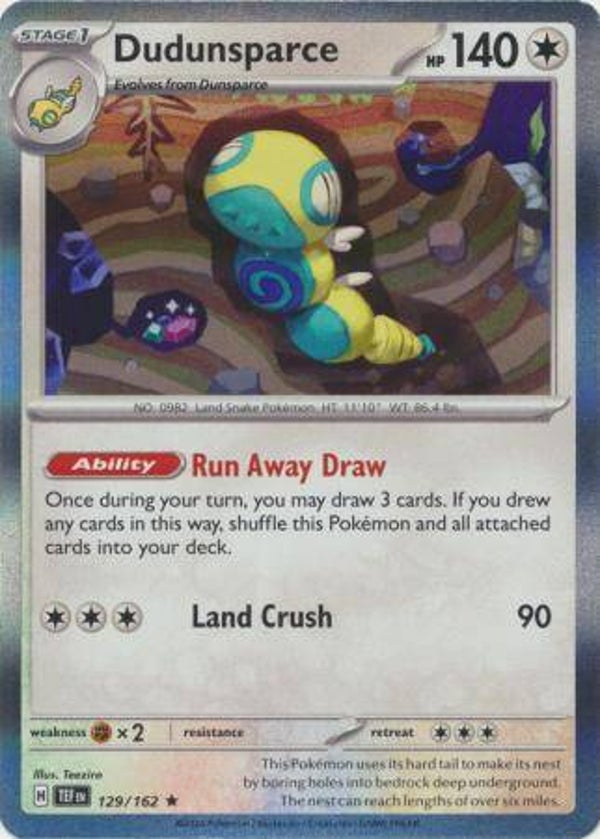 TEF 129/162 Dudunsparce