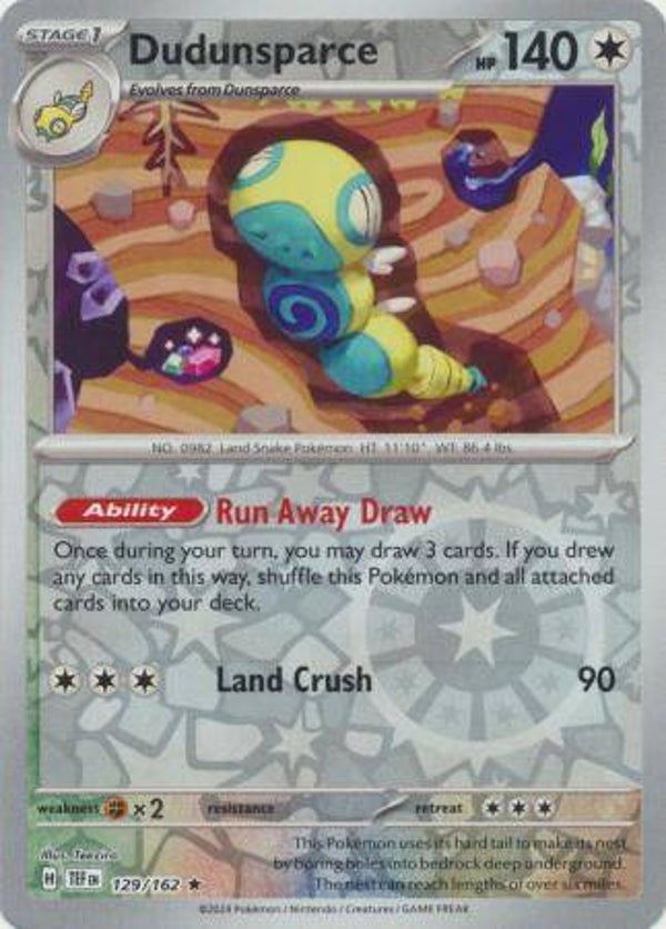 TEF 129/162 Dudunsparce Reverse