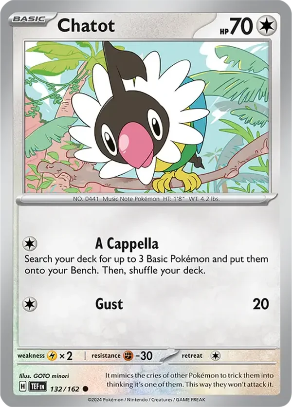 TEF 132/162 Chatot