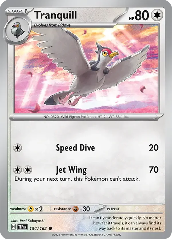 TEF 134/162 Tranquill