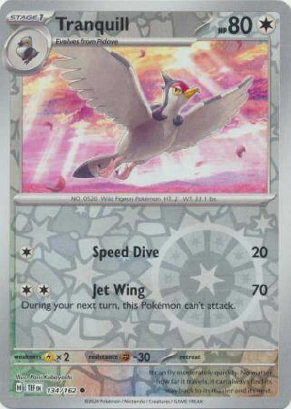 TEF 134/162 Tranquill Reverse