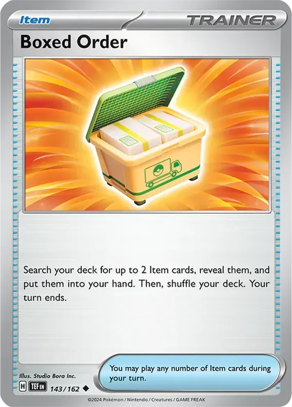 TEF 143/162 Boxed Order