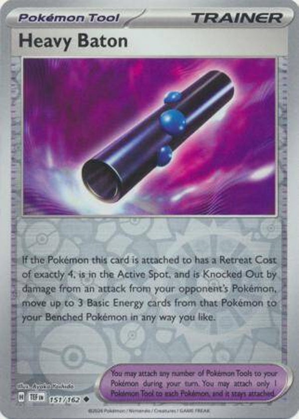 TEF 151/162 Heavy Baton Reverse