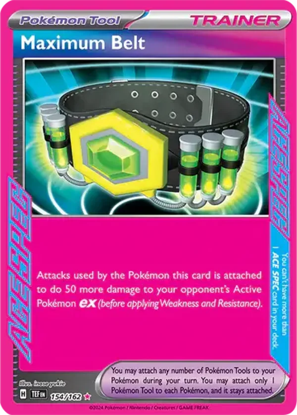 TEF 154/162 Maximum Belt ACE