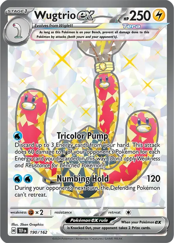 TEF 190/162 Wugtrio EX