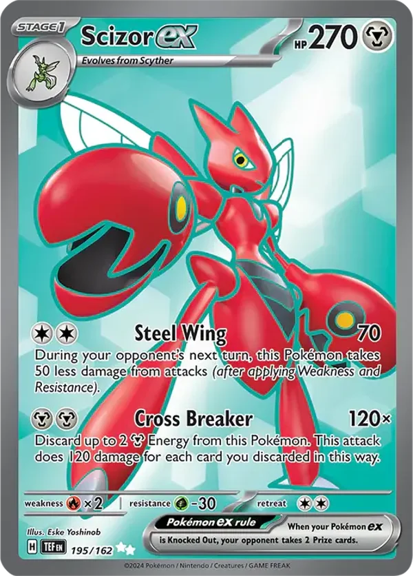 TEF 195/162 Scizor EX