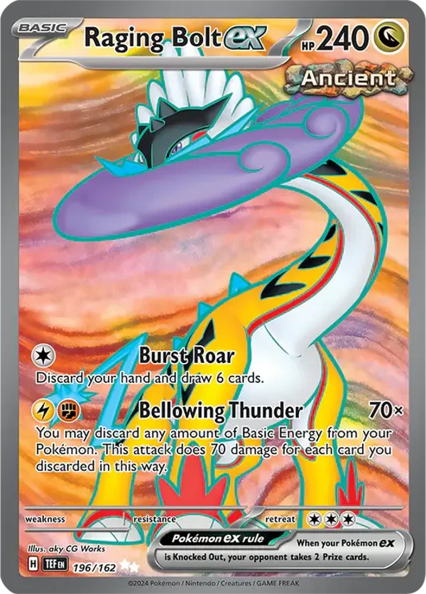 TEF 196/162 Raging Bolt EX