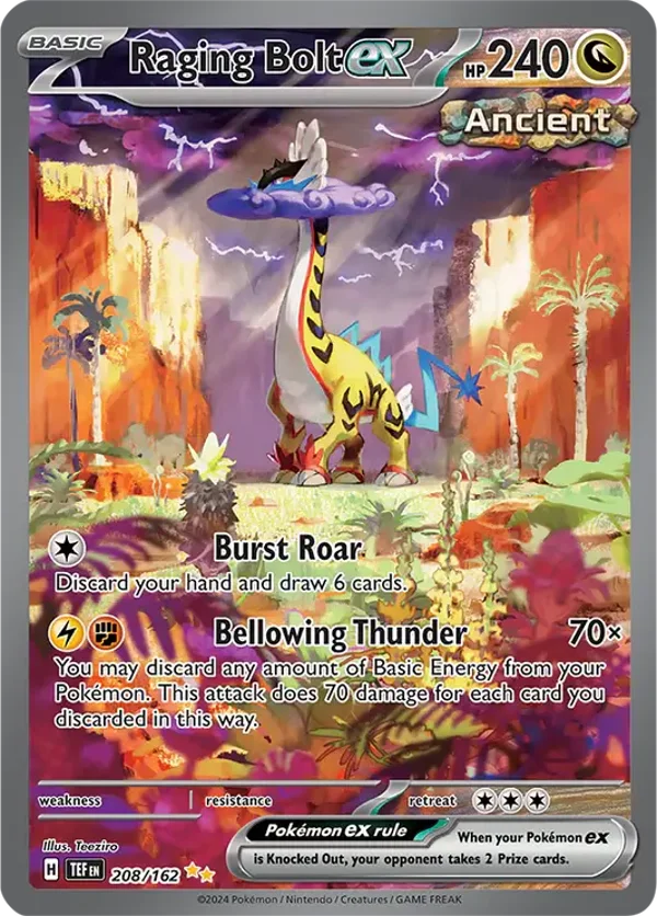 TEF 208/162 Raging Bolt EX