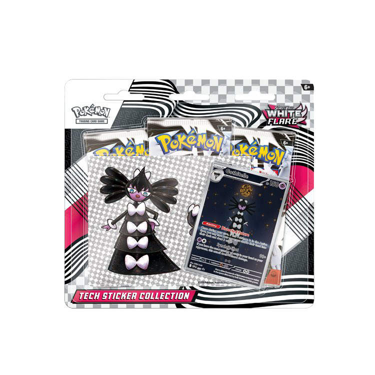 Pokémon White Flare Tech Sticker Collection