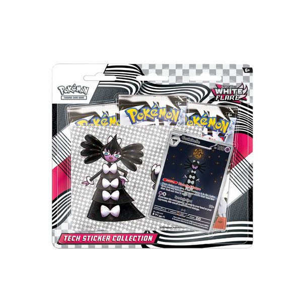 Pokémon White Flare Tech Sticker Collection