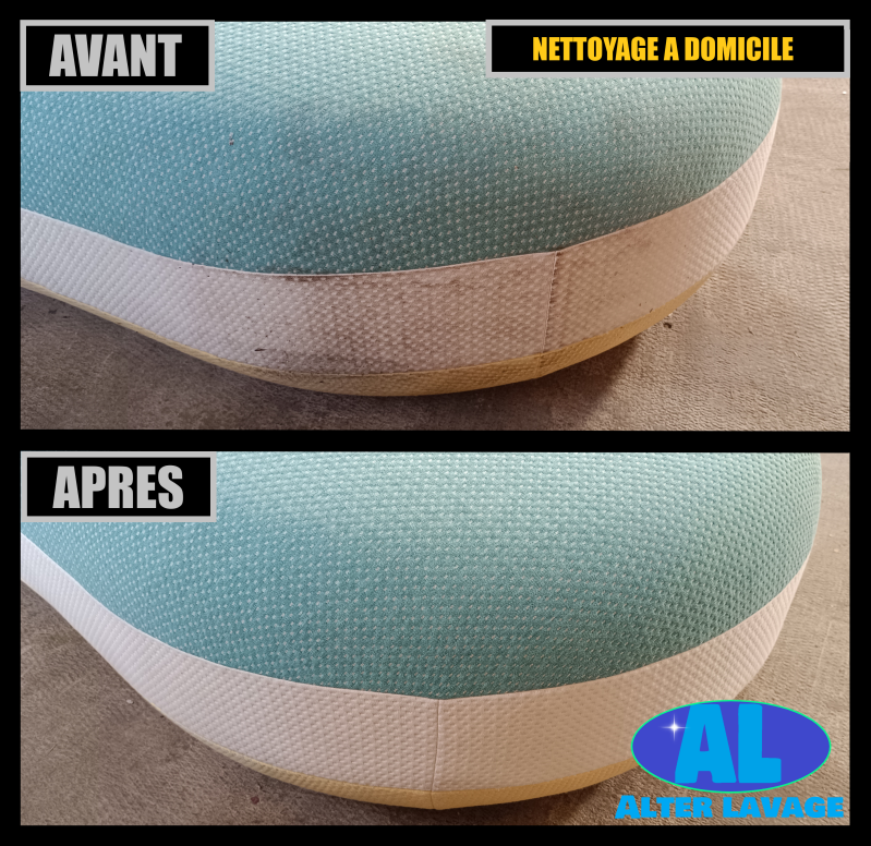 Canapé à domicile nettoyé Perpignan