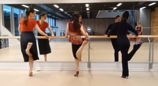 Dames dansschoenen, Argentijnse Tango Lady Styling 