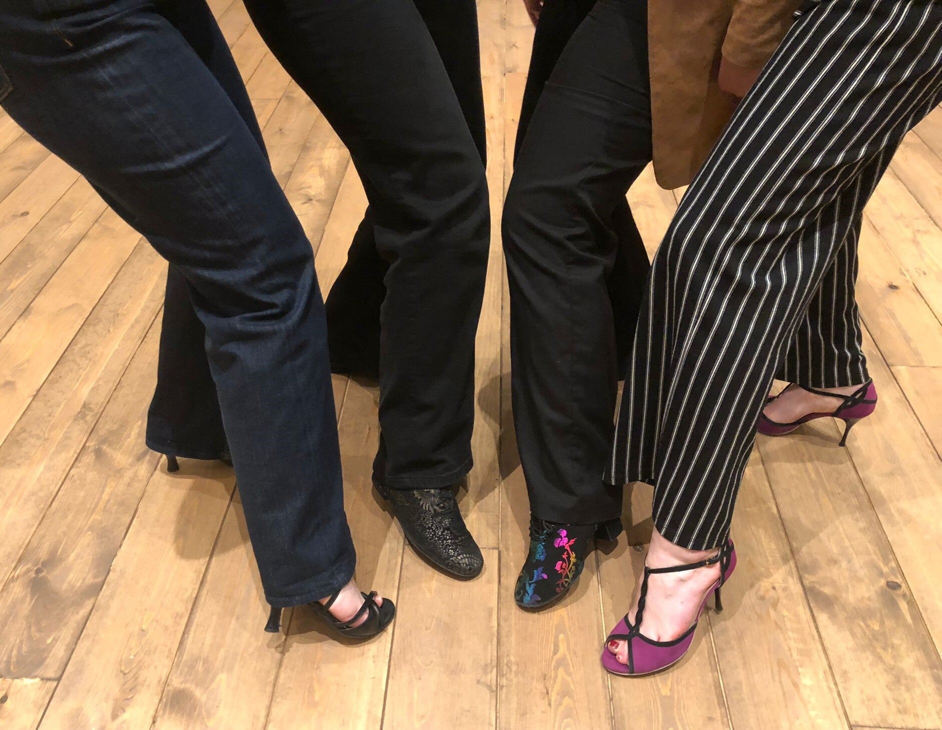 Dames dansschoenen, Argentijnse Tango Lady Styling 