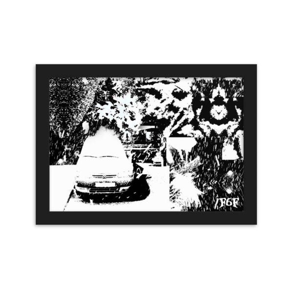 5 OF 5 FRAMED ENHANCHED MATTE PAPER FRAMED POSTER ( A4 )