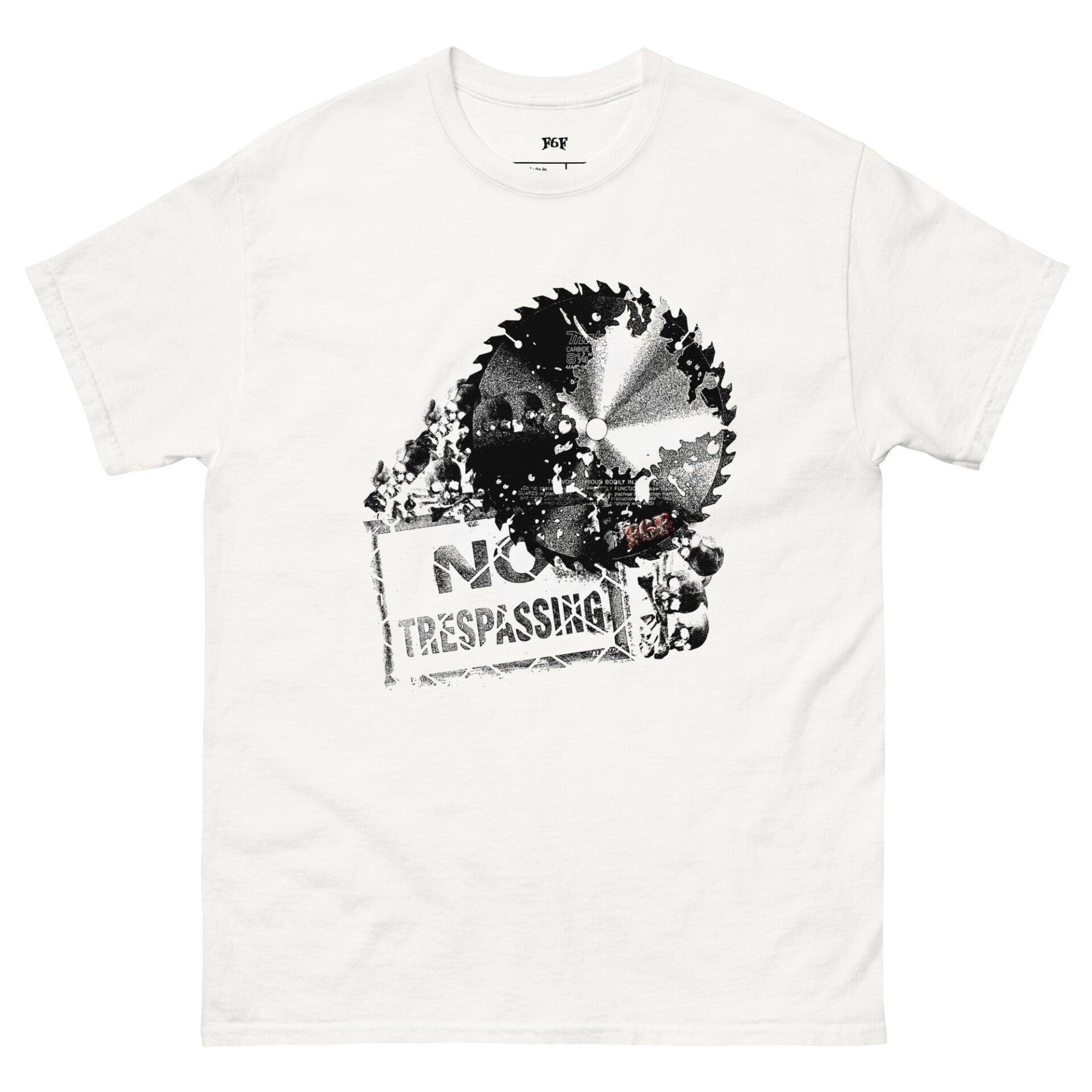 NO TRESPASSING TEE