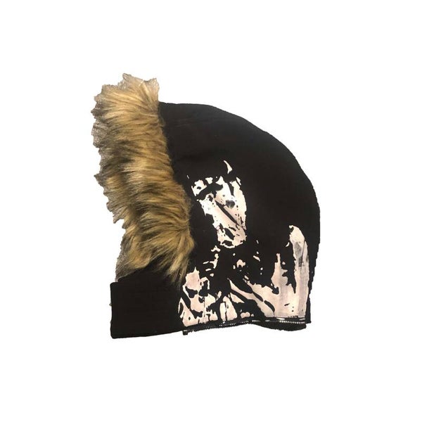 1 of 1 Faux Fur Hood