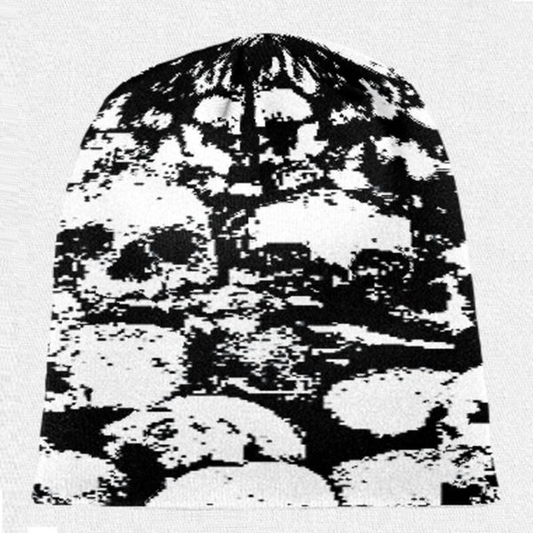 SKULL KNIT BEANIE