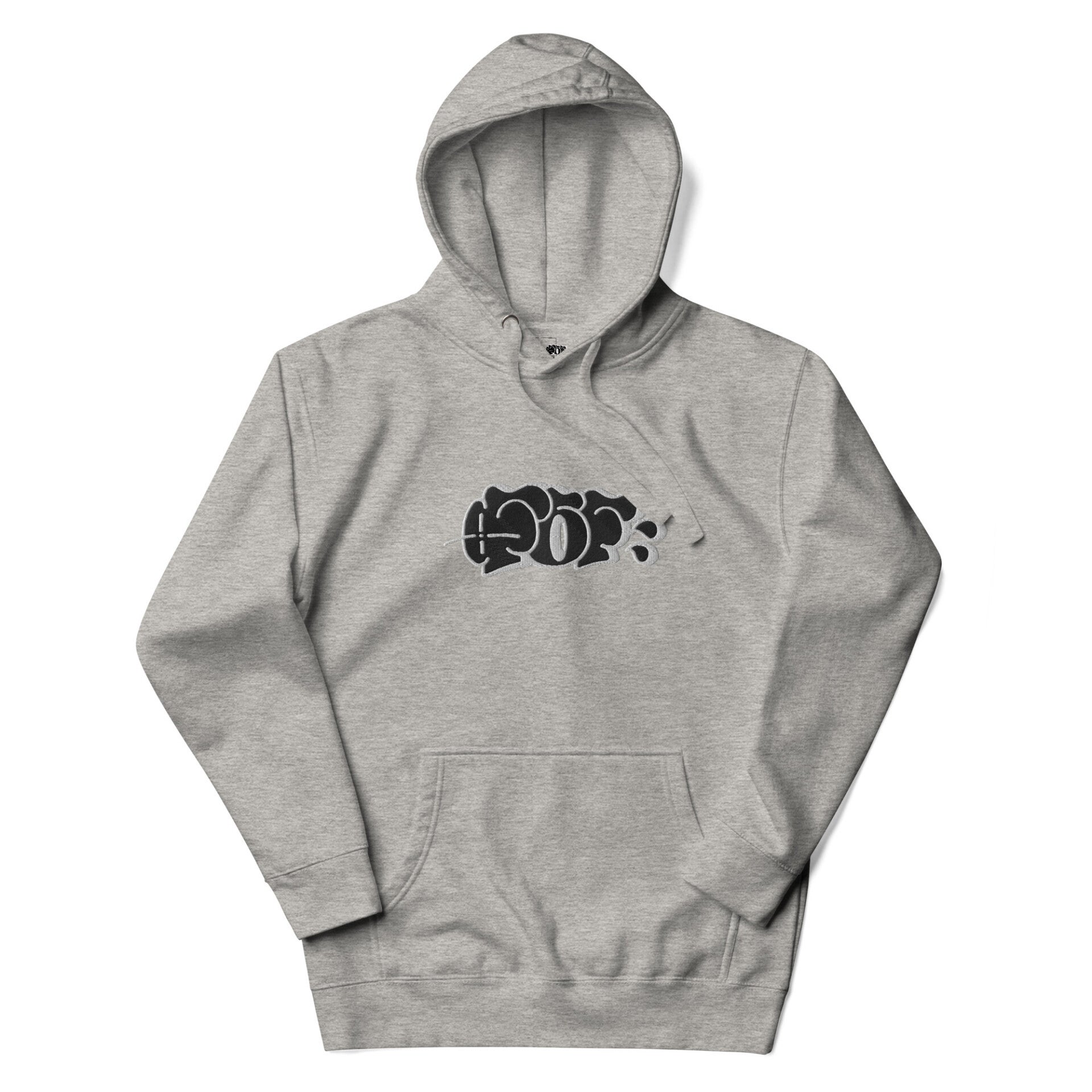 EMBROIDERED THROW UP HOODIE