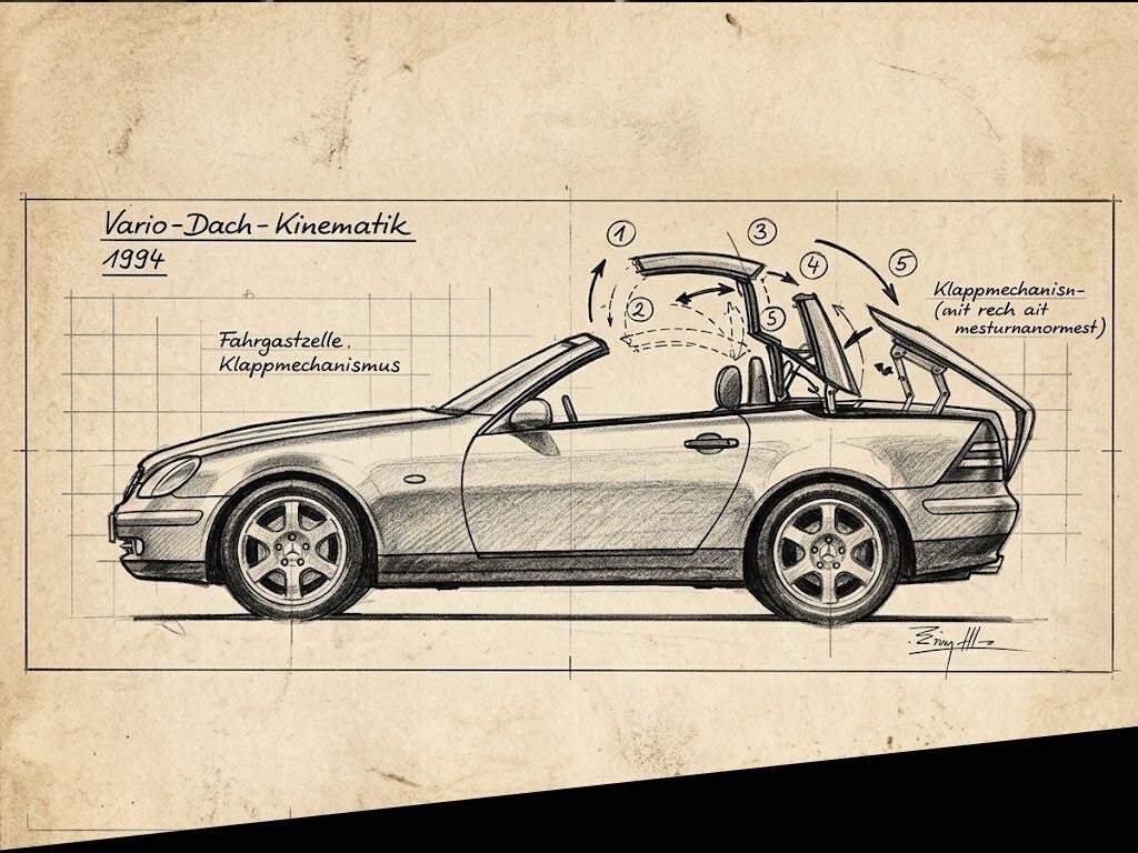 De Historie van het Cult Icoon: Mercedes-Benz SLK-Klasse R170