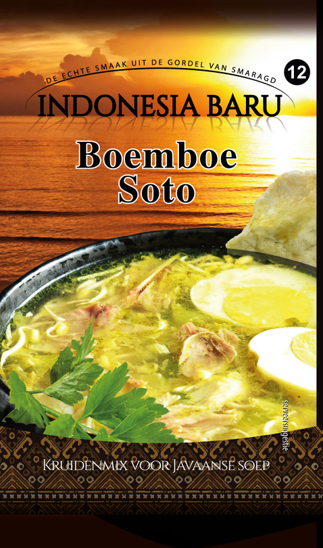 Indonesia Baru kruidenmix / boemboe speciaal Soto Ajam (Ayam) 100 gram (8712544010132)