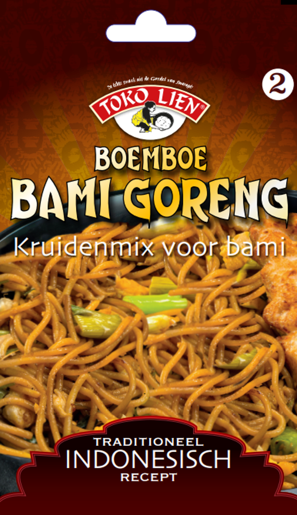 Toko Lien Boemboe speciaal Bami Goreng 100 gram (8712544500022)
