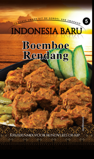 Indonesia Baru kruidenmix/boemboe speciaal Rendang 100 gram (8712544010057)