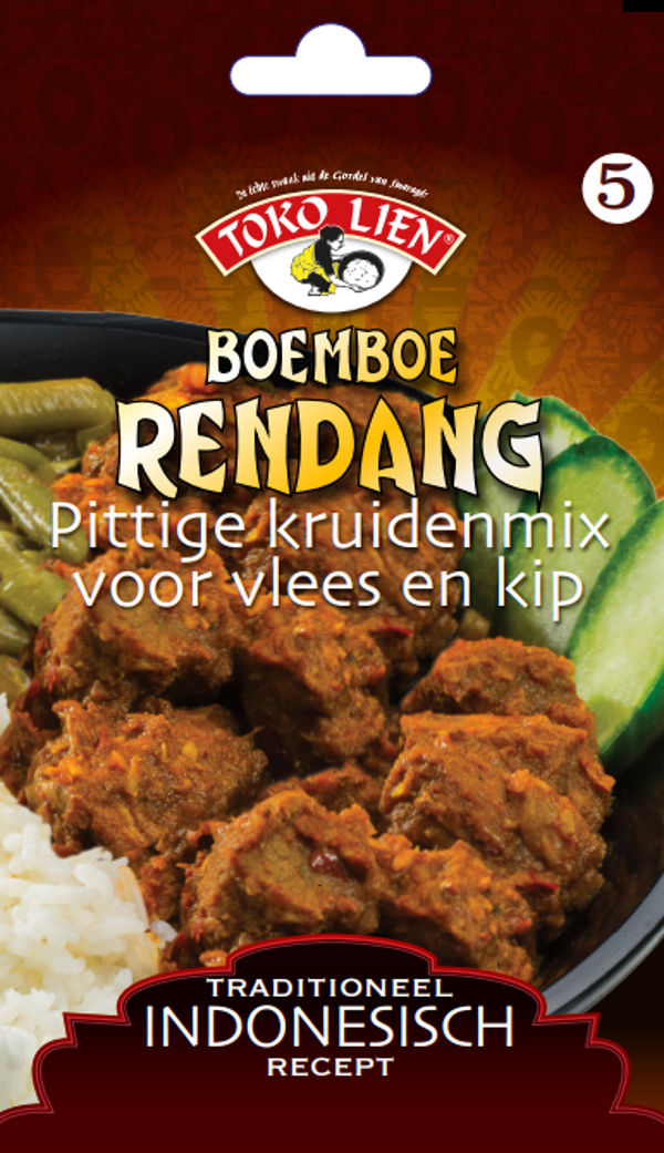 Toko Lien Boemboe speciaal Rendang 100 gram (8712544500053)