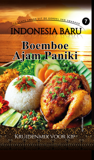 Indonesia Baru kruidenmix/boemboe speciaal Ajam Paniki / Ayam Paniki 100 gram (8712544010088)