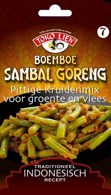 Toko Lien Boemboe Sambal Goreng speciaal 100 gram (8712544500084)