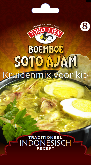 Toko Lien Boemboe Soto Ajam / Soto Ayam speciaal 100 gram (8712544500107)