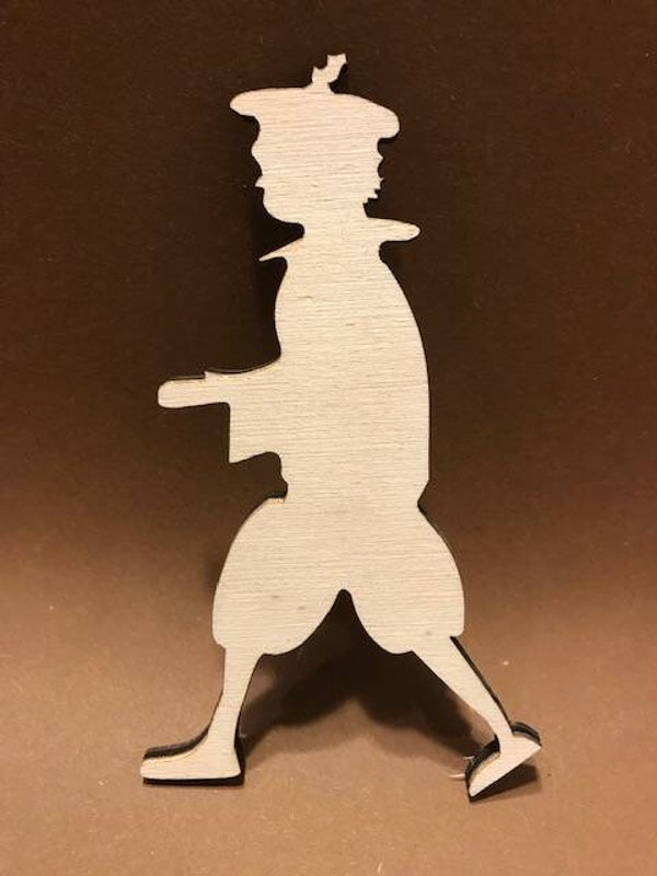 Piet lopend hout diverse maten