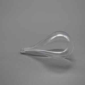 Druppel 11 cm 2-delig transparant kunststof met ophang gat