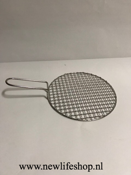 Barbecue rooster met handvat geschikt voor buitenkookbarbecue