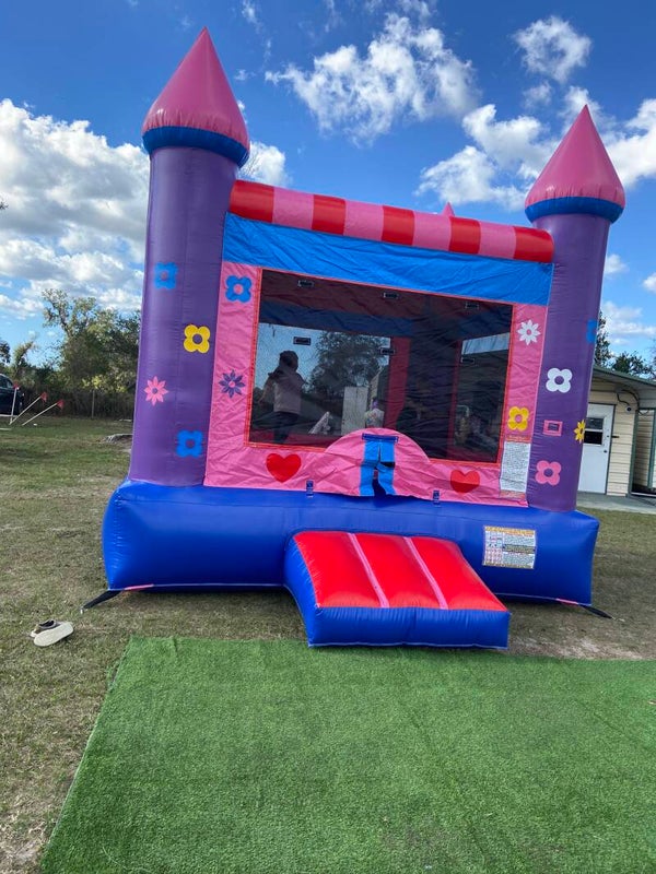 Princess castle bounce house