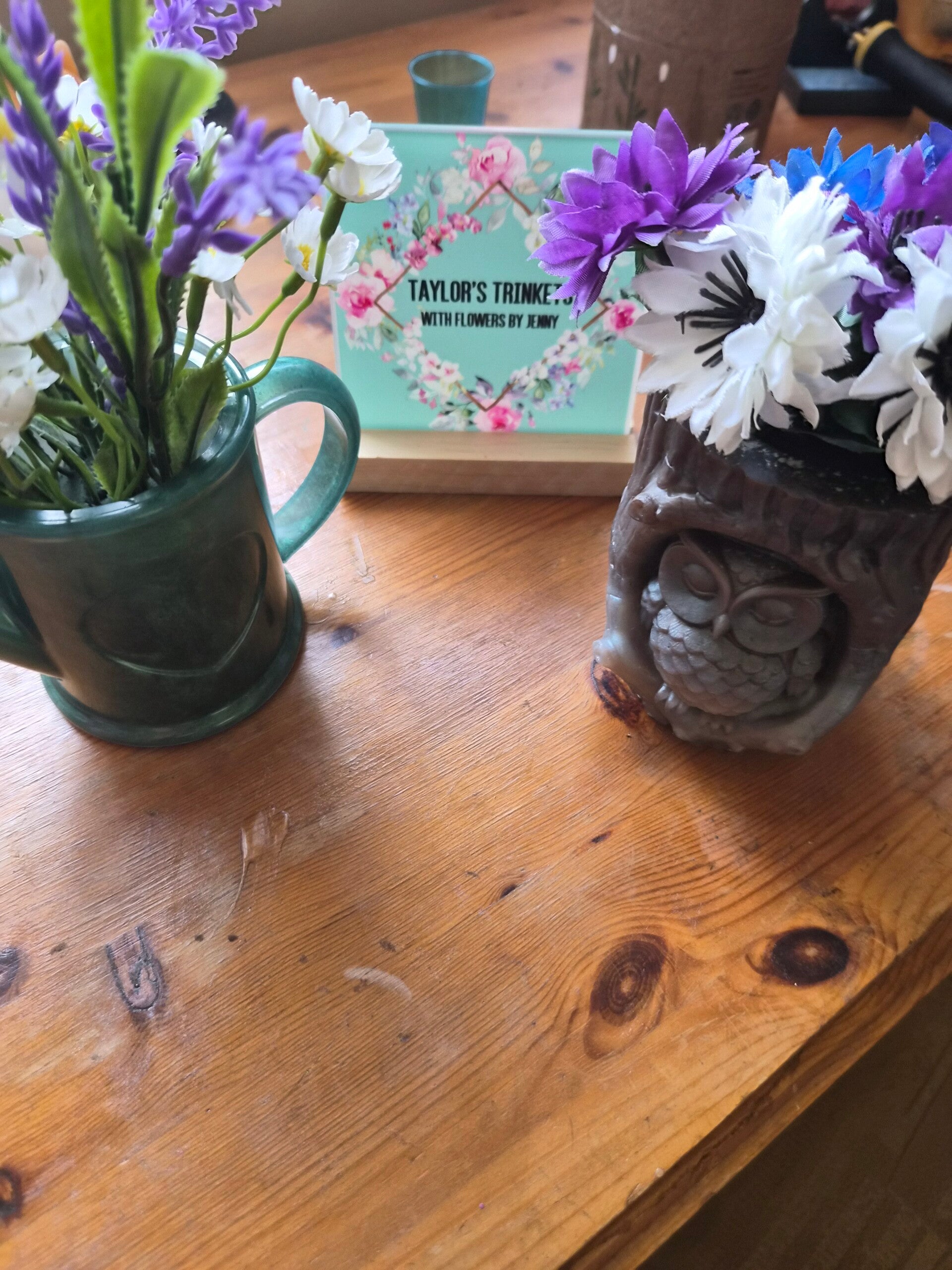 Owl vase