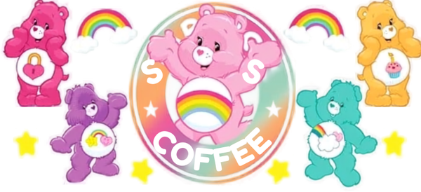 Carebear Coffee UVDTF
