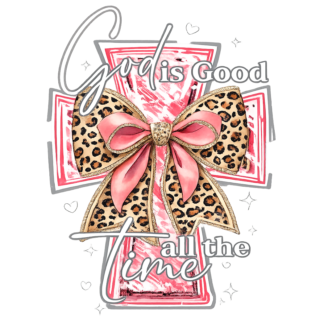 God is Good all the Time pink