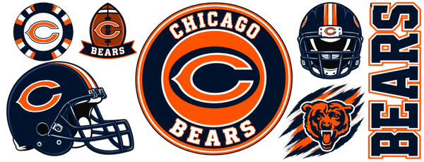 Chicago Bear UVDTF