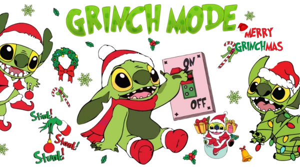 Grinch Mode Stitch UVDTF