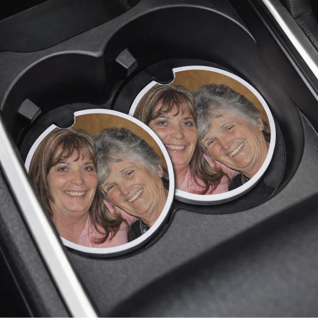 Customized Picture Car Coaster Set