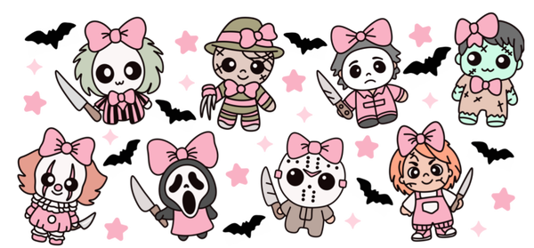 Baby Horror Pink Bow