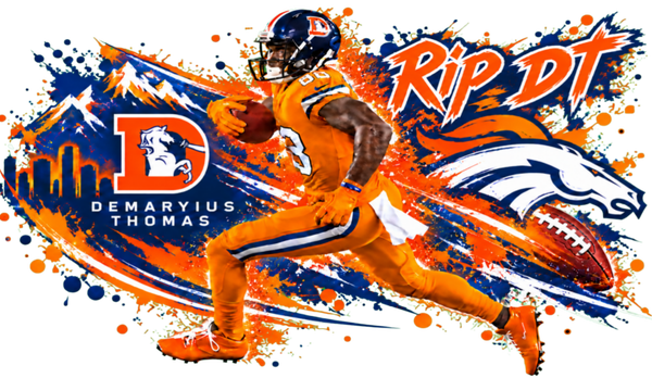 Denver Bronco Player