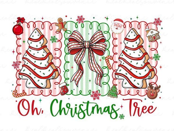 OH CHRISTMAS TREE DEBBIE SNACK