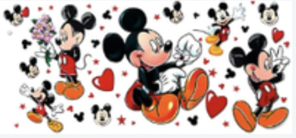 UVDTF Mickey flower