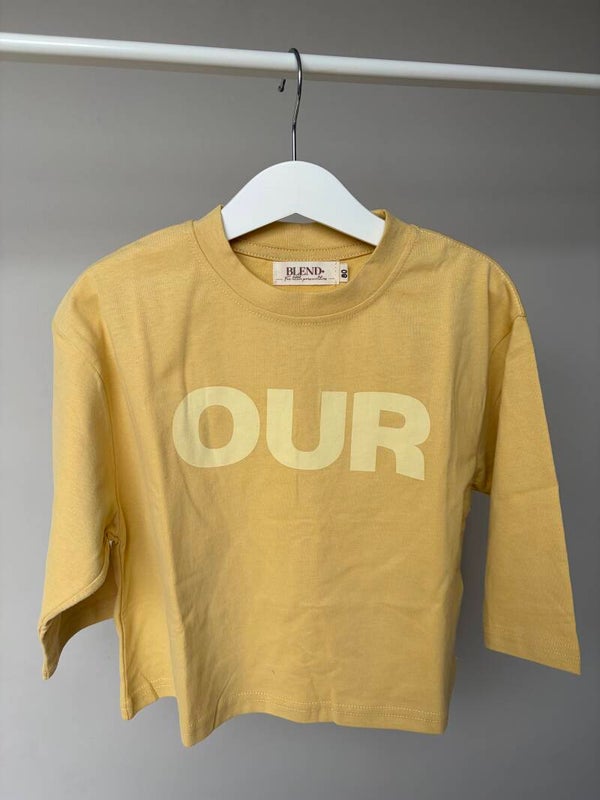 Our longsleeve yellow