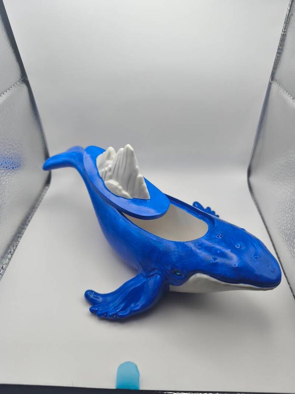 Pot baleine bleue